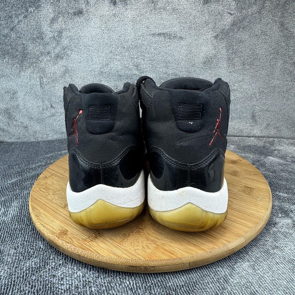 Nike Air Jordan 11 Retro Shoes Mens Size 10.5 Black 72-10 Patent 378037-002 - Picture 4 of 9